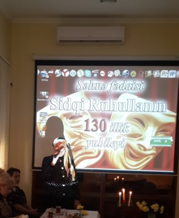 Sidqi Ruhullanın 130 illiyi