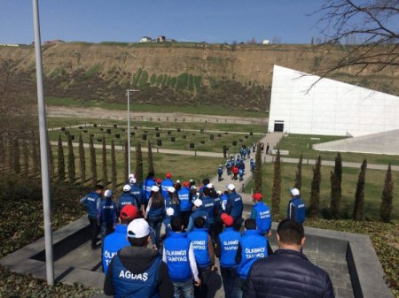 “Ölkəmizi Taniyaq” layihəsinin iştirakçıları Qubaya səfər etmişlər