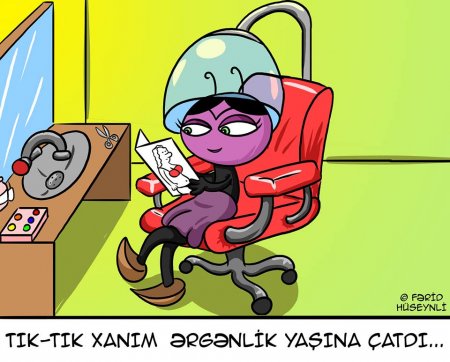 Siçandan qaçan "Tık-tık" xanım Dubaya getdi