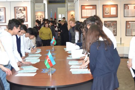 İstiqlal Muzeyində "Açıq dərs"