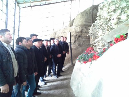 Qusar mədəniyyət işçiləri Quba Soyqırımı Memorial Kompleksini ziyarət etmişdir
