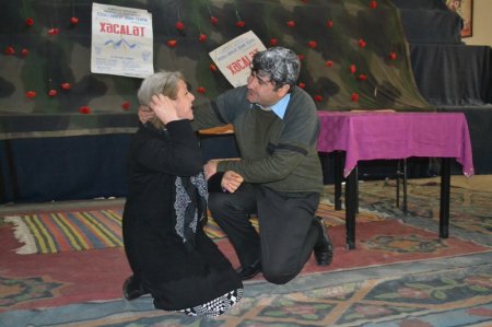 Füzulidə "Xəcalət” adlı tamaşa təqdim edilib