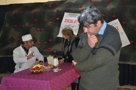 Füzulidə "Xəcalət” adlı tamaşa təqdim edilib