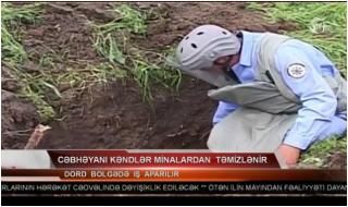 Cəbhəyanı kəndlər minalardan təmizlənir