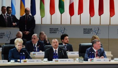 Prezident İlham Əliyev Nüvə Təhlükəsizliyi Sammitində
