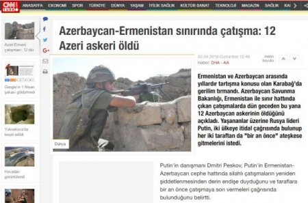 AP: Ermənistan tərəfdən 100-dən çox əsgər öldürülüb