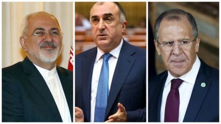Məmmədyarov, Zərif və Lavrov energetika məsələlərini müzakirə ediblər
