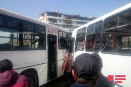 DİN Bakıda avtobusların toqquşması ilə bağlı məlumat yaydı