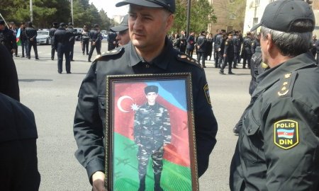 Sumqayıtda daha bir şəhid torpağa tapşırıldı