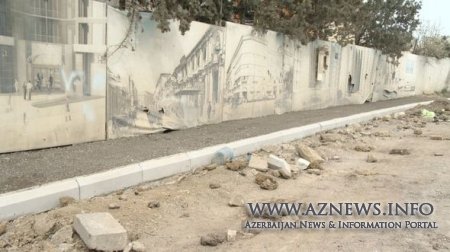 Bakıda daha bir küçə təmirə bağlanıb - FOTO + VİDEO