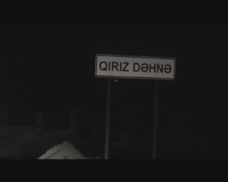Qaya parçalarına görə bağlanan Xınalıq yolu açıldı