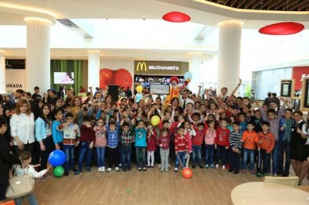 Yeni McDonald's restoranı “Gənclik Mall” ticarət mərkəzində açıldı