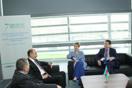 Əbülfəs Qarayev Dorina Bianchini qəbul etdi