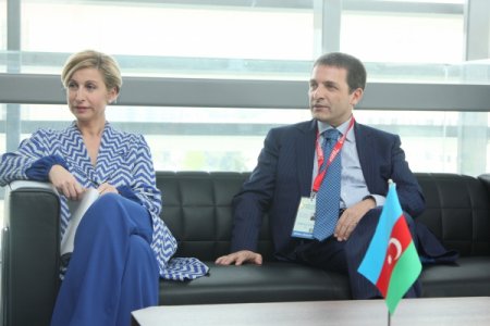 Əbülfəs Qarayev Dorina Bianchini qəbul etdi