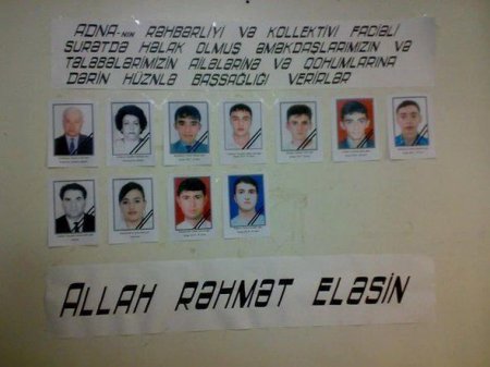 ADNA faciəsindən 8 il ötür ADNA faciəsindən 8 il ötür