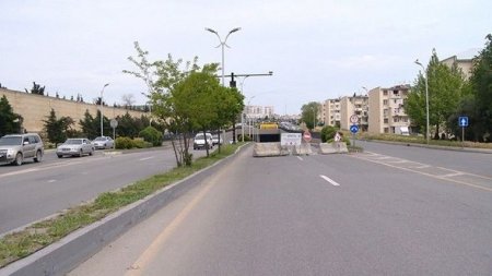 Azadlıq prospekti təmir olunur