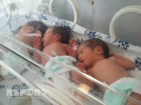 10 ildir övladı olmayan ailənin üçəm qızları dünyaya gəlib
