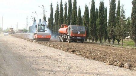 Gəncə çayı üzərindəki körpünün təmiri yekunlaşdı