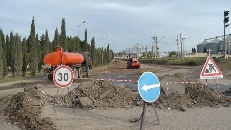 Gəncə çayı üzərindəki körpünün təmiri yekunlaşdı