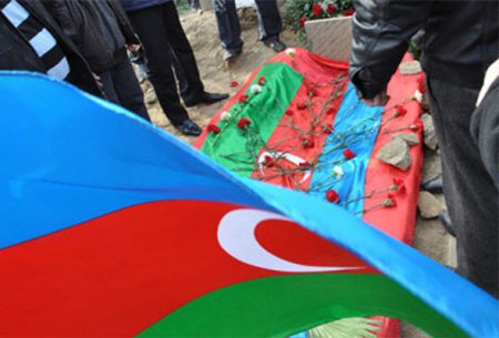 Şəhid zabitimiz torpağa tapşırıldı