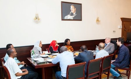 Efiopiyanın mədəniyyət və turizm üzrə dövlət naziri Akademik Milli Dram Teatrında olub