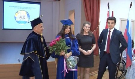 Leyla Əliyevaya MDHİU-nun fəxri professoru diplomu təqdim olundu