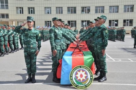 Gənc sərhədçilərin andiçmə mərasimi keçirildi