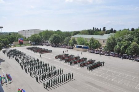 Gənc sərhədçilərin andiçmə mərasimi keçirildi