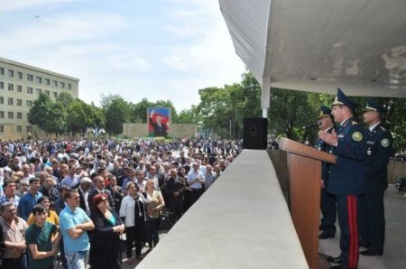Gənc sərhədçilərin andiçmə mərasimi keçirildi