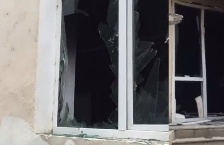 Bakıda partlayış baş verən məktəbdən görüntülər