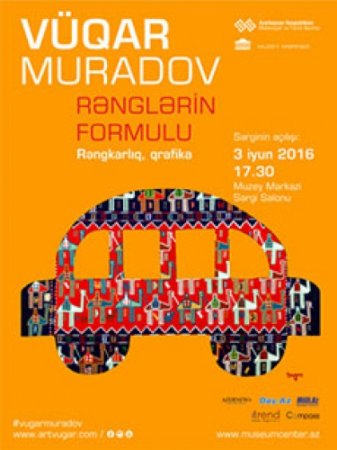 Rəssam Vüqar Muradovun “Rənglərin formulu” adlı fərdi sərgisi keçiriləcək