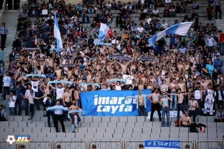 “Qarabağ” azarkeşləri və polis arasında insident