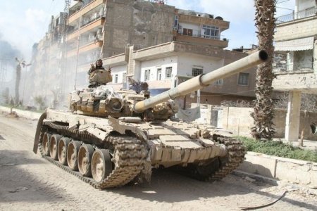 Suriya ordusu Rusiyanın dəstəyi ilə Rakkaya daxil oldu