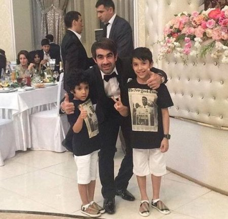Rafael Ağayevin toyundan FOTOLAR