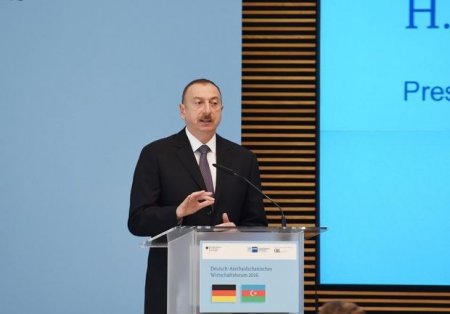 İlham Əliyev: BMT-nin qətnamələri bizə gəldikdə kağız üzərində qalır