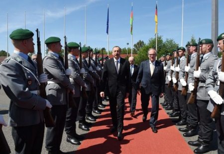 İlham Əliyevin Almaniyaya səfəri başa çatıb