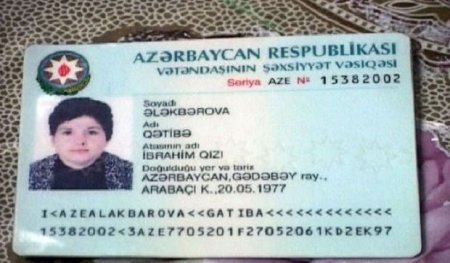 Ermənistana keçən qadınla bağlı