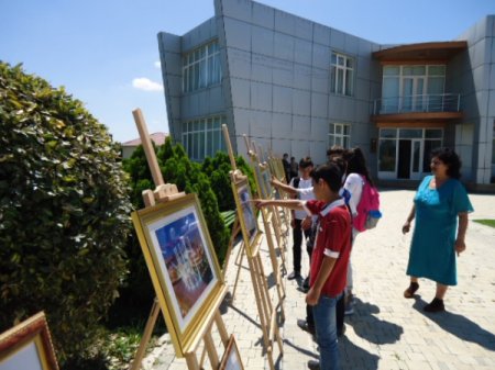 Goranboy rayon Dövlət Rəsm Qalereyası səyyar sərgi təşkil etmişdir