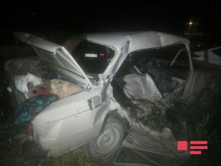 Şəmkirdə dörd nəfər yol qəzasının qurbanı olub