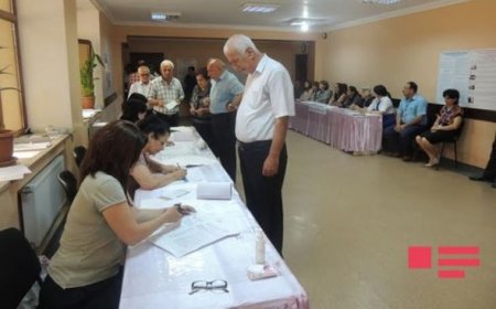 Ağdaş seçki dairəsi üzrə təkrar seçkilərdə səsvermə başlayıb