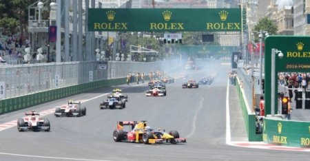İtaliyalı pilot GP2 seriyası üzrə birinci yarışın qalibi olub