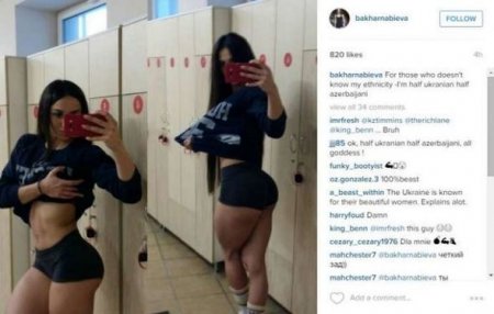 Azərbaycan əsilli model yeni internet fenomeni oldu