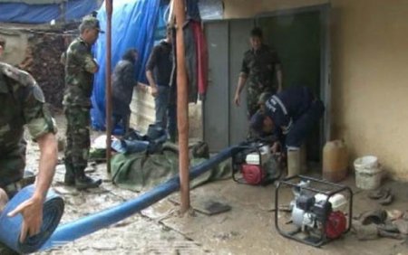 Qusarda 22 ev su altında qalıb