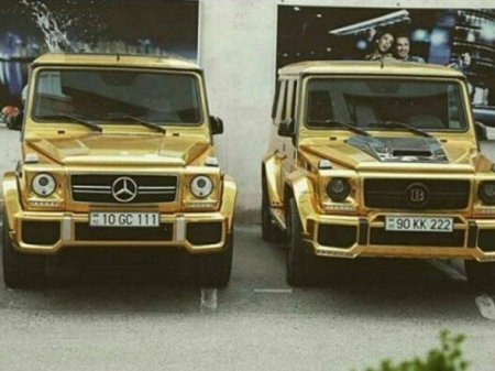 Azərbaycanlının qızılı “Galendewagen”i cərimə meydançasına aparıldı