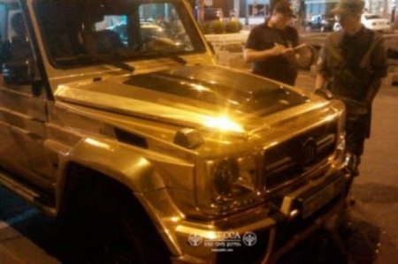 Azərbaycanlının qızılı “Galendewagen”i cərimə meydançasına aparıldı