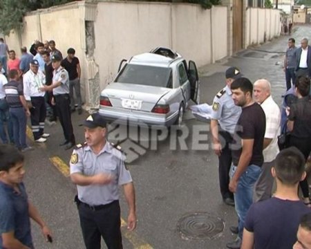 Bakıda ağır qəza: Sürücü öldü