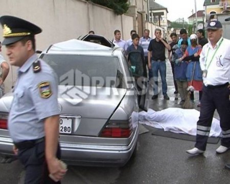 Bakıda ağır qəza: Sürücü öldü