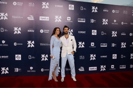 Leyla Əliyeva oğlanları ilə konsertdə