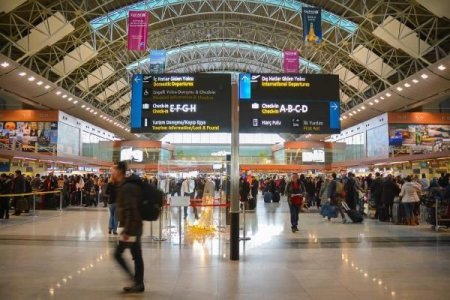 İstanbul aeroportunda atışma
