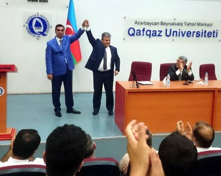 Qafqaz Universitetinin rektoru Azərbaycandan alqışlarla yola salındı